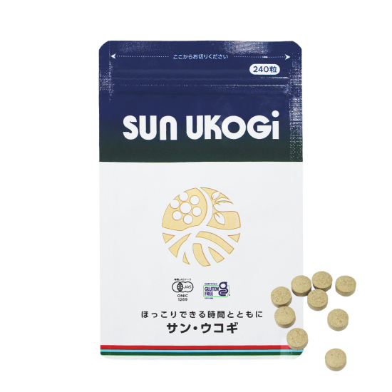 ≪定期≫SUN UKOGI(有機) 720粒　240粒×3袋セット
